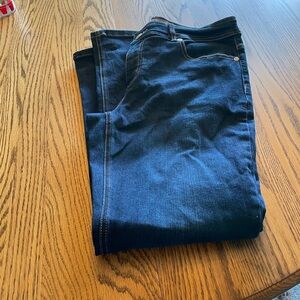 Womens Dark Blue Jeans